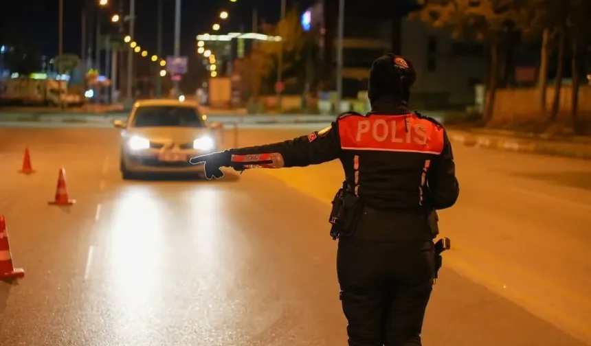 Polisten Isparta Genelinde Sıkı Denetim