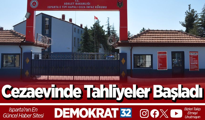Cezaevinde Tahliyeler Başladı