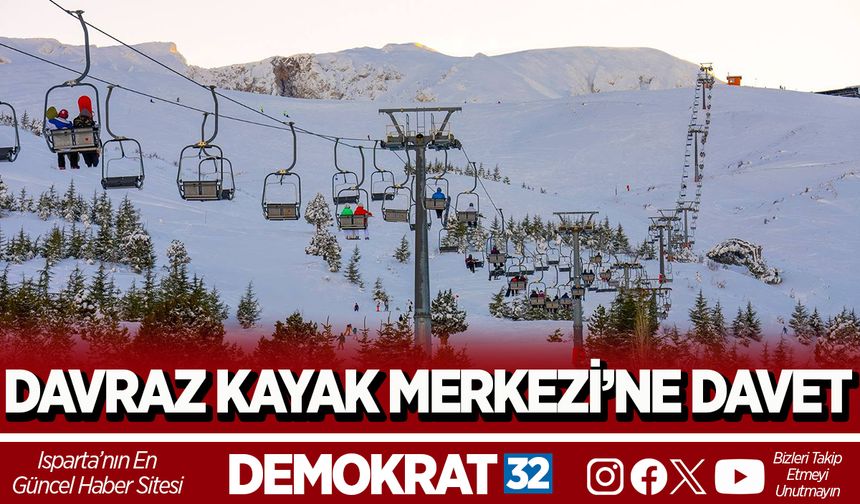 DAVRAZ KAYAK MERKEZİ’NE DAVET