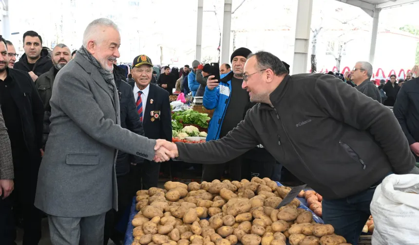 Gülistan Kapalı Pazar alanı hizmete açıldı