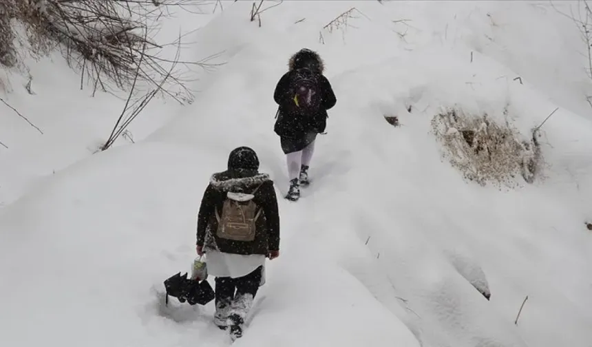 Kar yağışı eğitimi durdurdu! Okulların tatil olduğu iller belli oldu