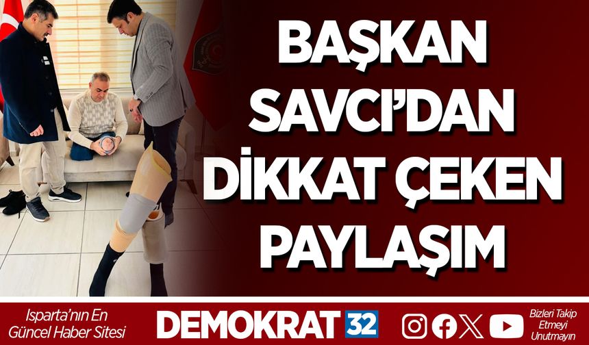 ŞEHİT AİLELERİ DERNEĞİ BAŞKANI ALİ SAVCI’DAN DİKKAT ÇEKEN PAYLAŞIM