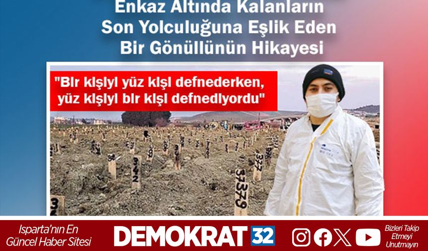 “Enkazın Başında Bir Müezzin, Bir Dua, Binlerce Veda”
