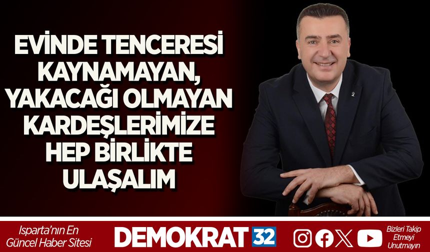 EVİNDE TENCERESİ KAYNAMAYAN, YAKACAĞI OLMAYAN KARDEŞLERİMİZE HEP BİRLİKTE ULAŞALIM