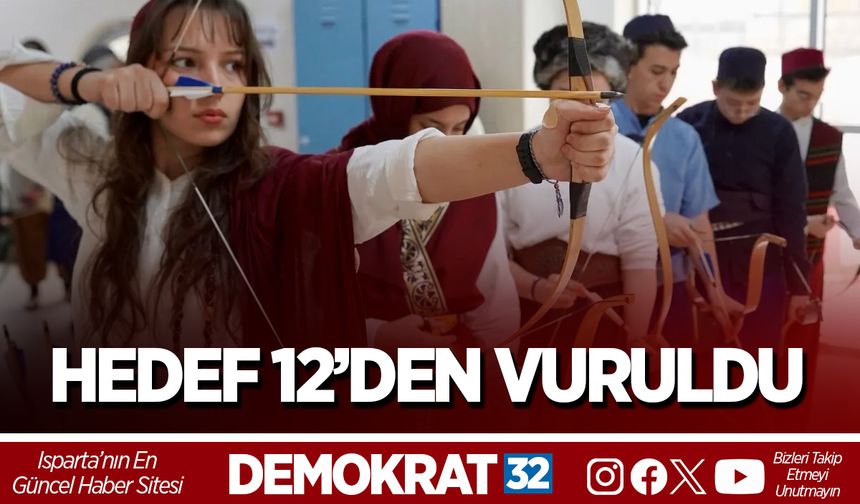 HEDEF 12’DEN VURULDU