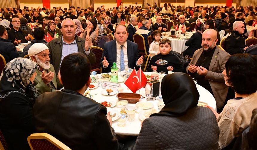 İlk İftar, Şehit Aileleri ve Gazilerle Birlikte Açıldı