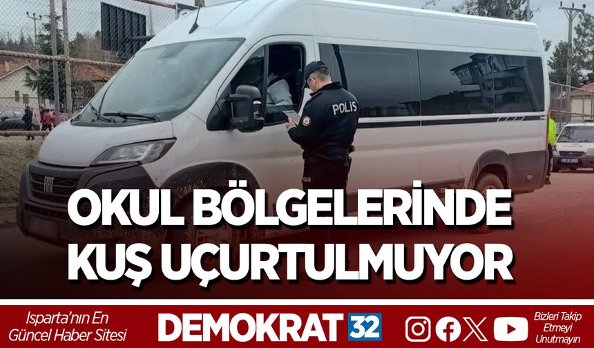 Okul bölgelerinde kuş uçurtulmuyor