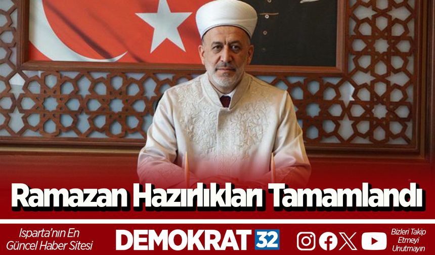 Ramazan Hazırlıkları Tamamlandı