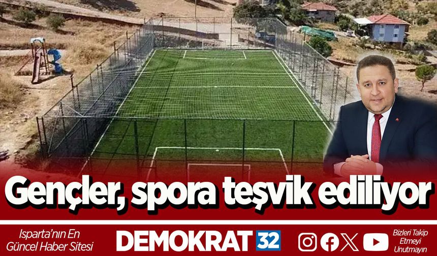 Gençler, spora teşvik ediliyor