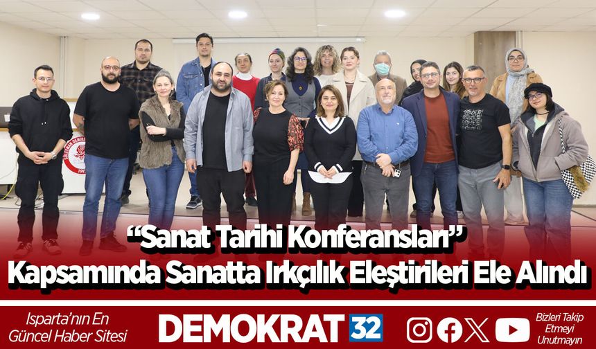 “Sanat Tarihi Konferansları” Kapsamında Sanatta Irkçılık Eleştirileri Ele Alındı