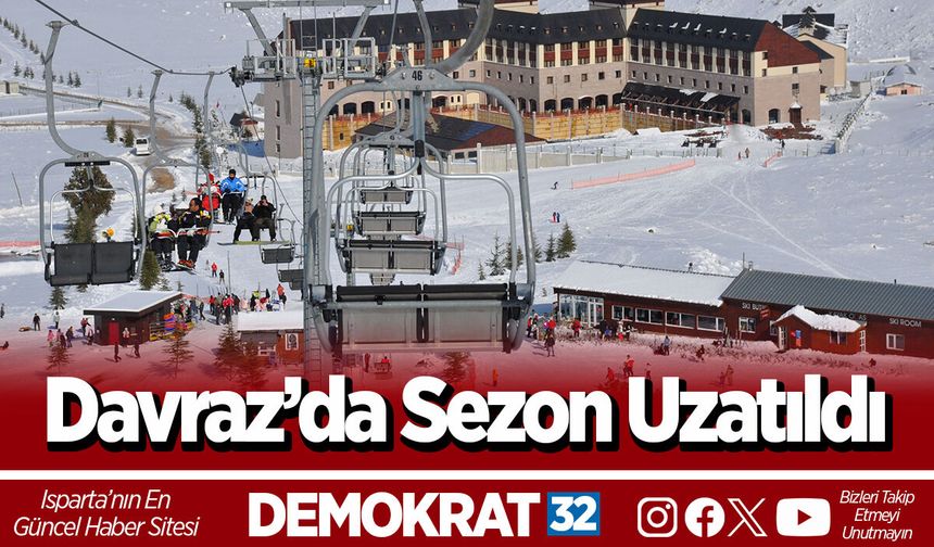 Davraz’da Sezon Uzatıldı