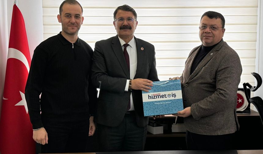 SGK İL MÜDÜRÜ BALBAN’DAN HİZMET-İŞ SENDİKASI’NA ZİYARET