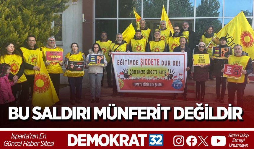 BU SALDIRI MÜNFERİT DEĞİLDİR