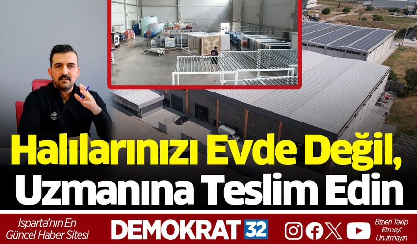 Halılarınızı Evde Değil, Uzmanına Teslim Edin