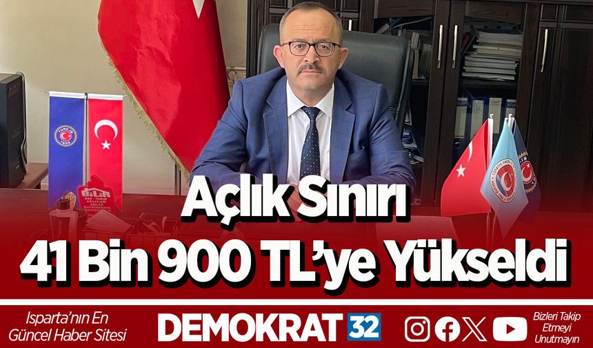 Açlık Sınırı 41 Bin 900 TL’ye Yükseldi