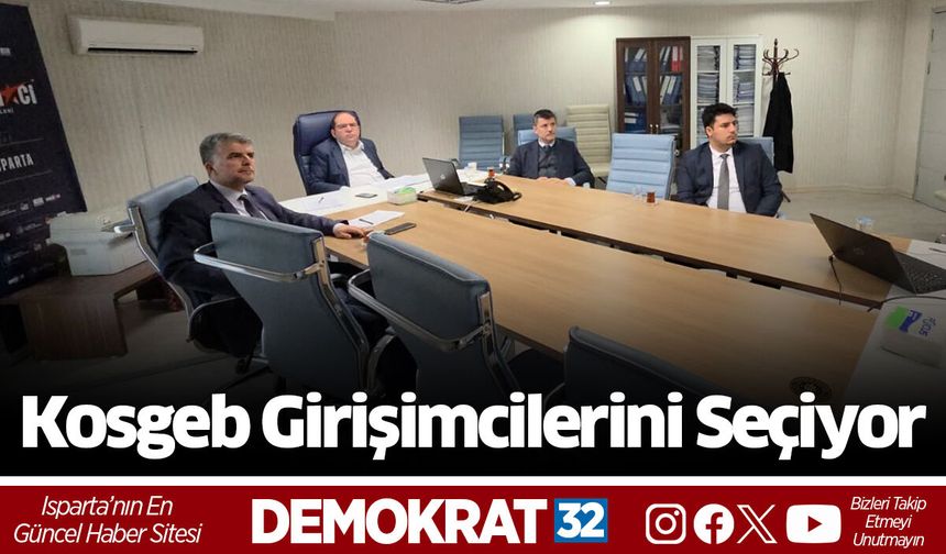 Kosgeb Girişimcilerini Seçiyor