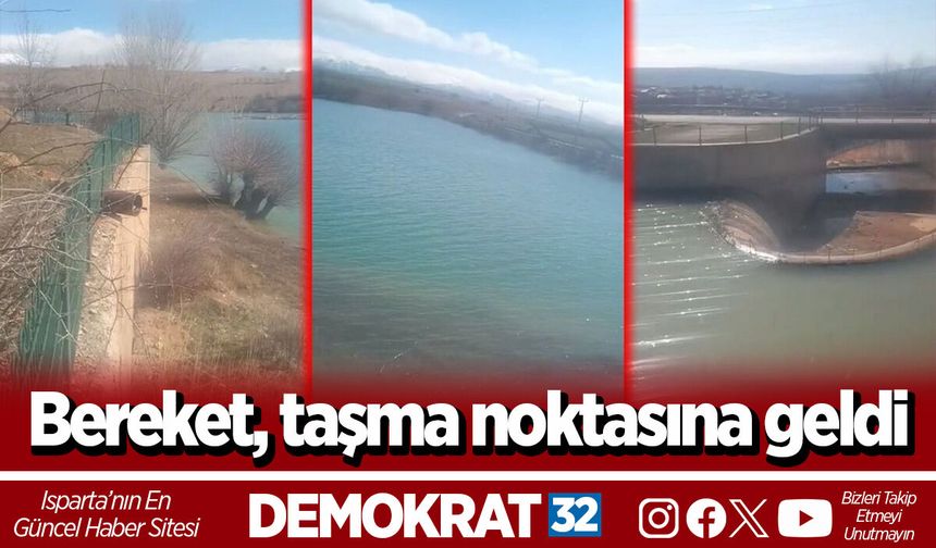 Bereket, taşma noktasına geldi