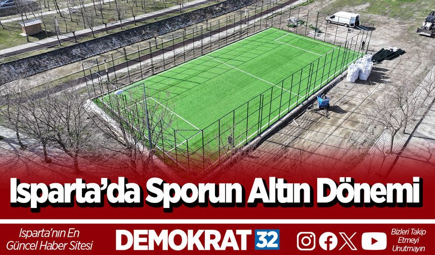 Isparta’da Sporun Altın