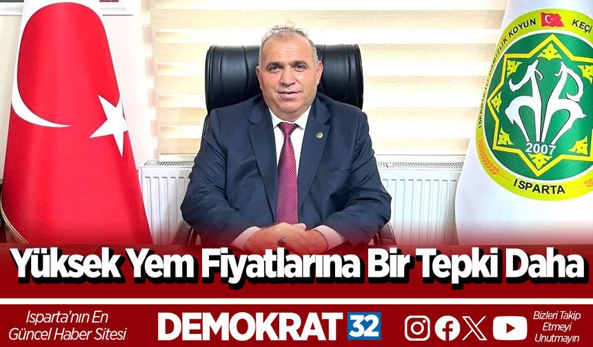 Yüksek Yem Fiyatlarına Bir Tepki Daha