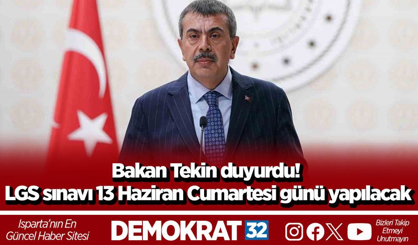 LGS’nin tarihi değiştirilebilir