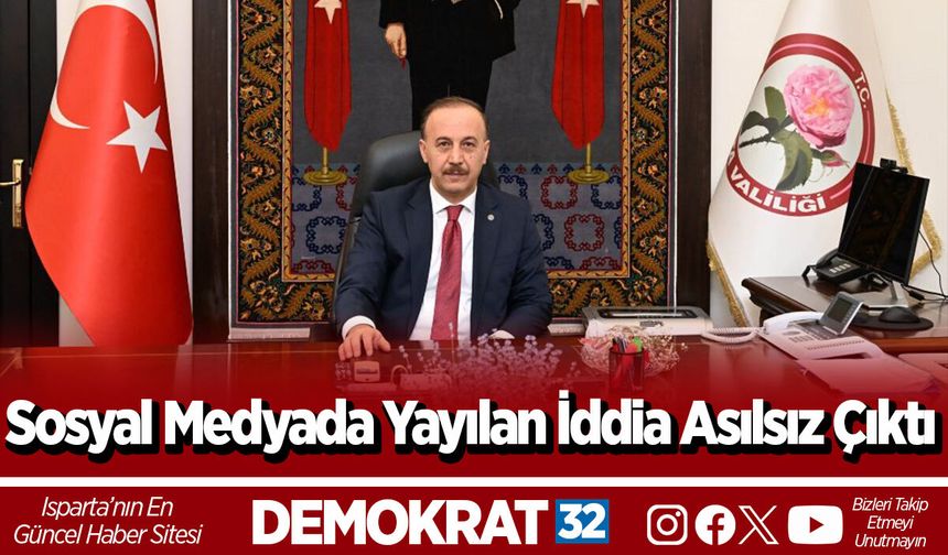 Sosyal Medyada Yayılan İddia Asılsız Çıktı