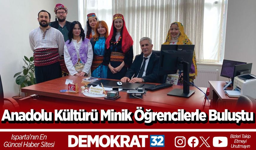 Anadolu Kültürü Minik Öğrencilerle Buluştu