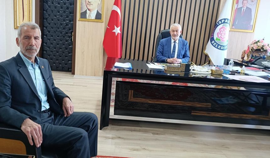 AKTÜRK'TEN BAŞKAN BAŞDEĞİRMEN'E ZİYARET