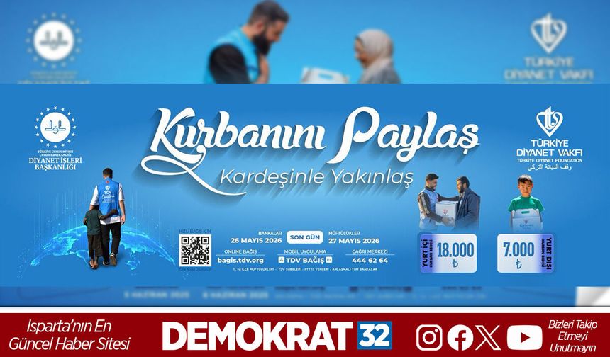 TDV 2026 Kurban Bedelleri Açıklandı: Yurt İçi 18 Bin TL, Yurt Dışı 7 Bin TL