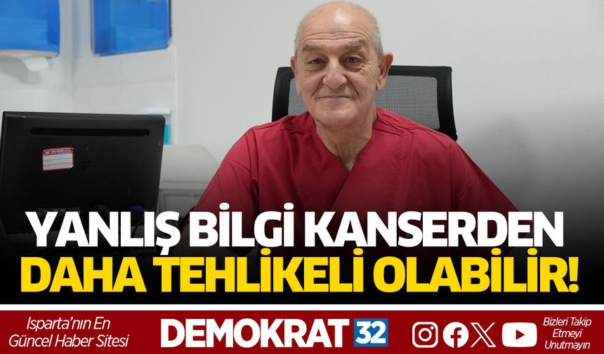 Yanlış Bilgi Kanserden Daha Tehlikeli Olabilir