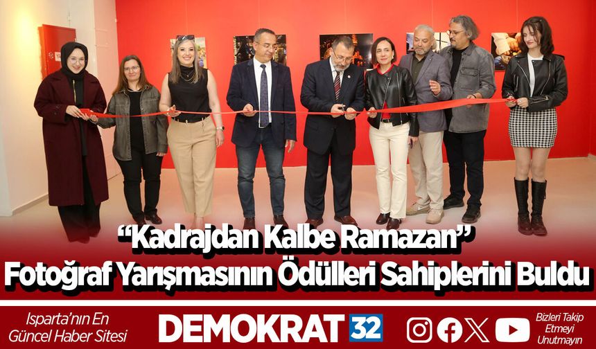 “Kadrajdan Kalbe Ramazan” Fotoğraf Yarışmasının Ödülleri Sahiplerini Buldu