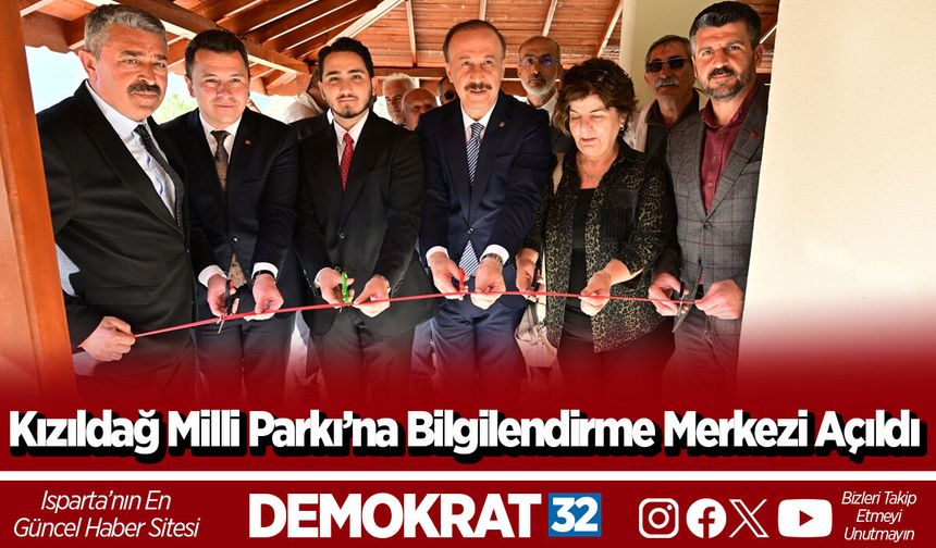 Kızıldağ Milli Parkı’na Bilgilendirme Merkezi Açıldı