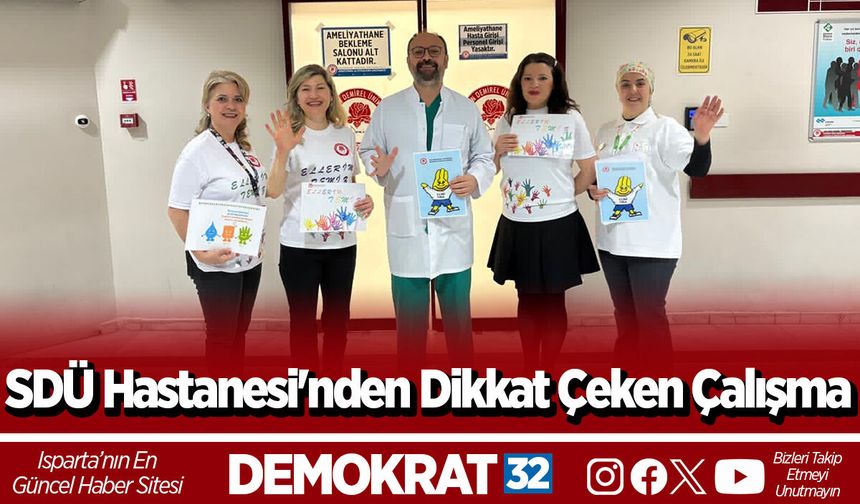 SDÜ Hastanesi'nden dikkat çeken çalışma