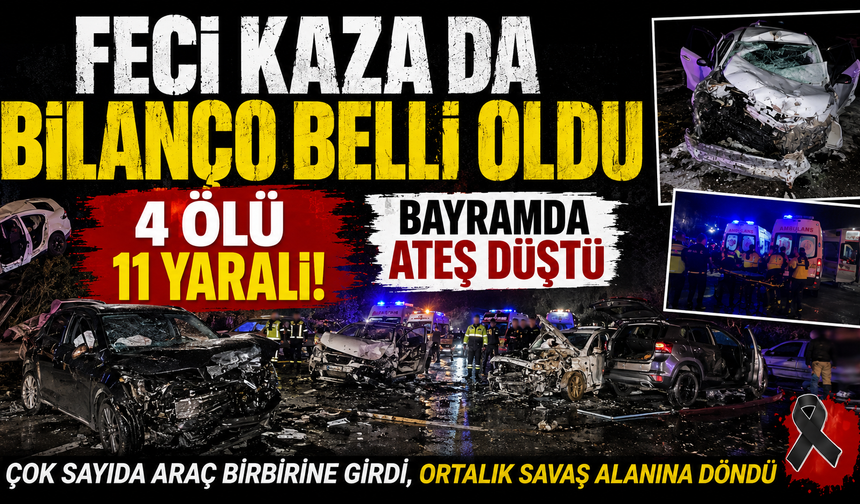 Feci Kazada Bilanço Belli Oldu