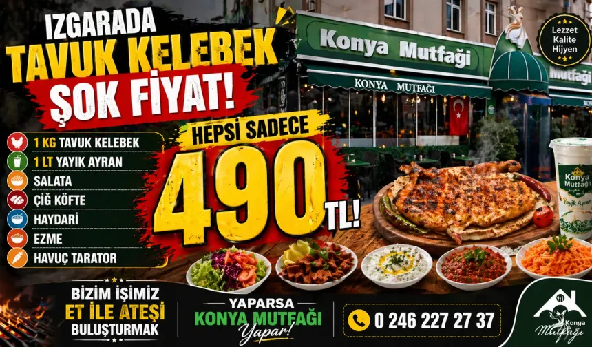 ISPARTA’DA KONYA MUTFAĞINDAN LEZZET DOLU KAMPANYA