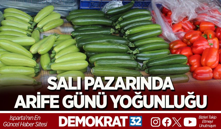 SALI PAZARINDA ARİFE GÜNÜ YOĞUNLUĞU