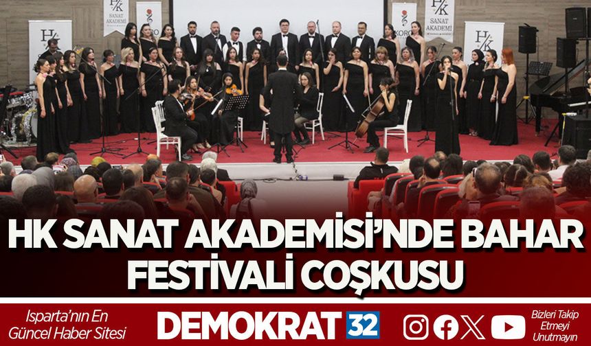 HK SANAT AKADEMİSİ’NDE BAHAR FESTİVALİ COŞKUSU