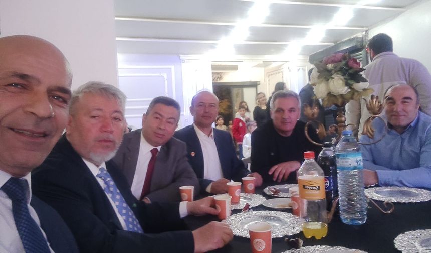 TEMUD Isparta Şube Yönetimi Bilal Ödemiş’in Kızının Düğününe Katıldı