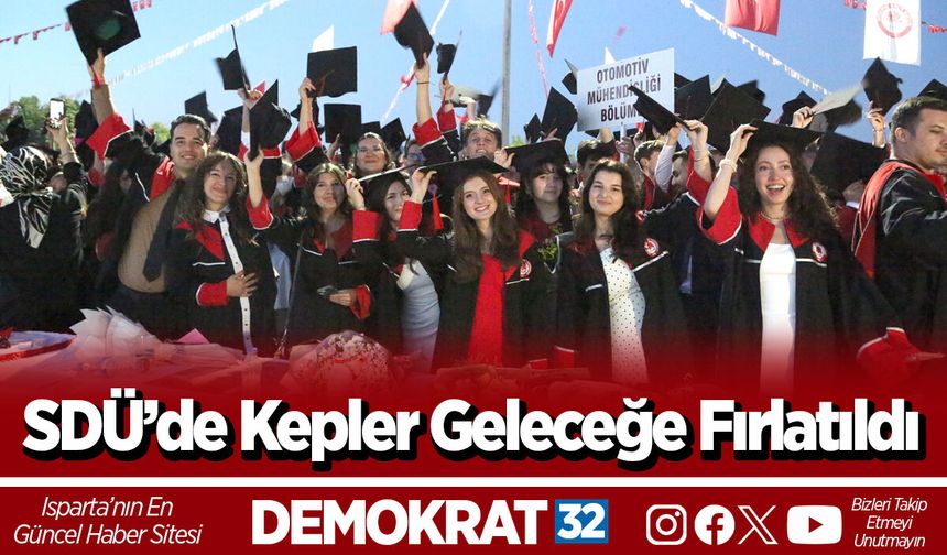 SDÜ’de Kepler Geleceğe Fırlatıldı