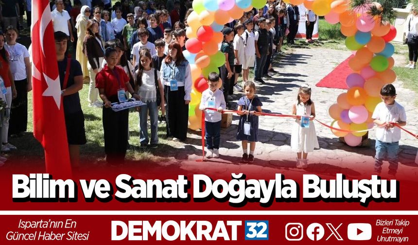 Bilim ve Sanat Doğayla Buluştu