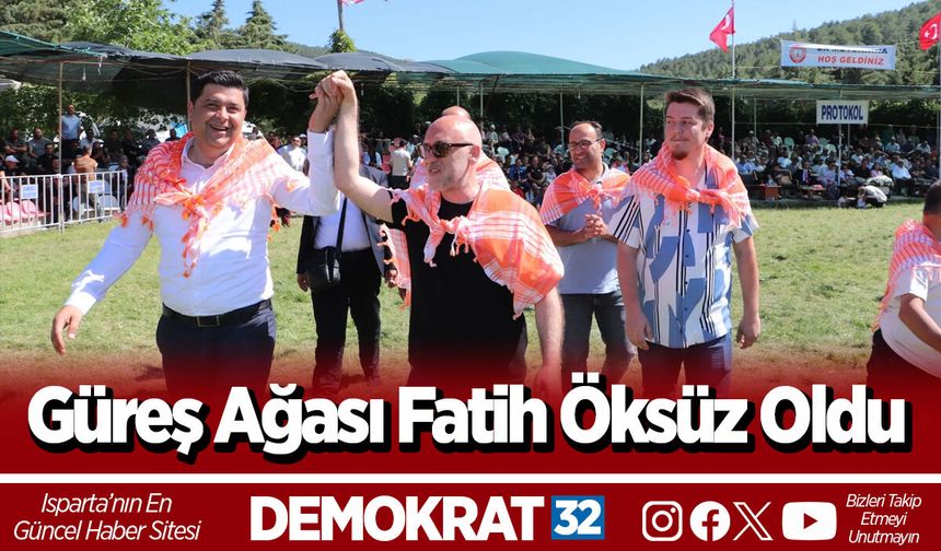 Güreş Ağası Fatih Öksüz Oldu