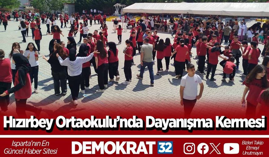 Hızırbey Ortaokulu’nda Dayanışma Kermesi