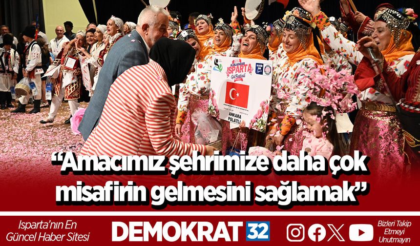 “Amacımız şehrimize daha çok misafirin gelmesini sağlamak”