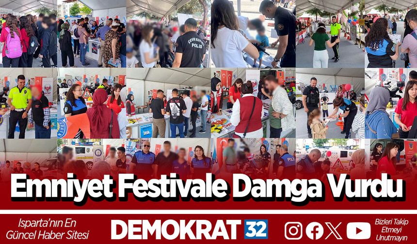 Emniyet Festivale Damga Vurdu
