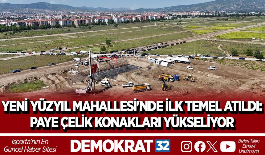 Yeni Mahallenin İlk İnşaatında Butona Basıldı