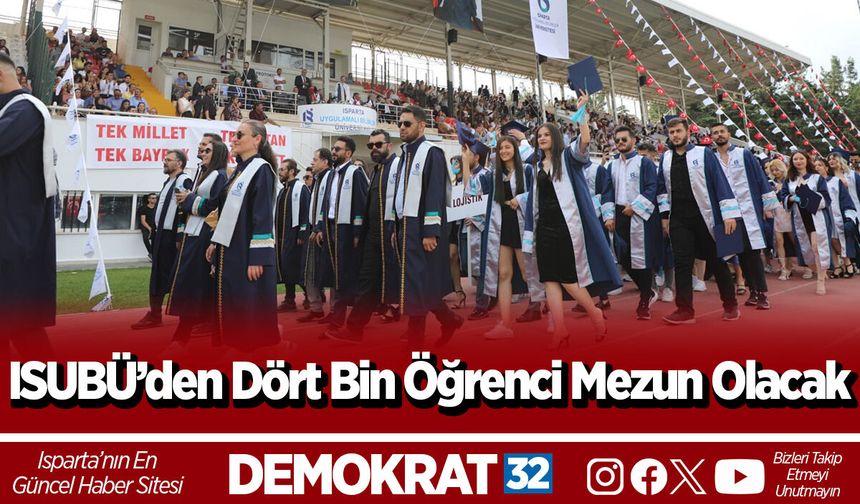 ISUBÜ’den Dört Bin Öğrenci Mezun Olacak