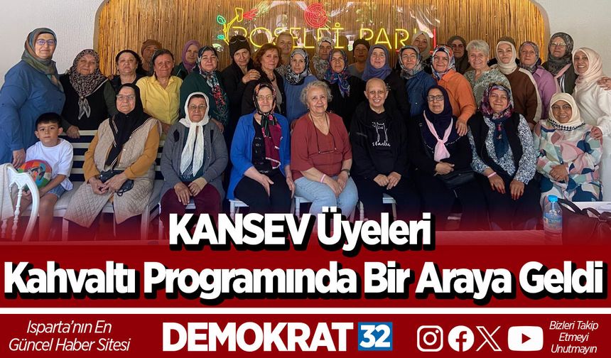 KANSEV Üyeleri Kahvaltı Programında Bir Araya Geldi