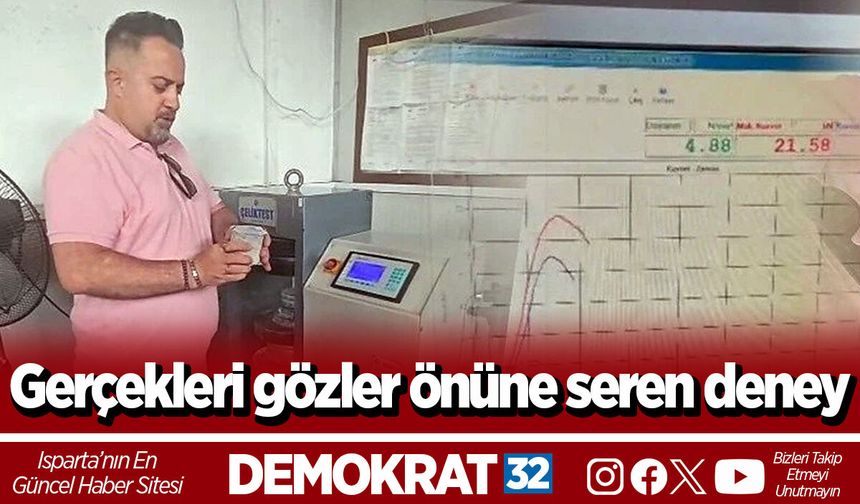 Gerçekleri gözler önüne seren deney