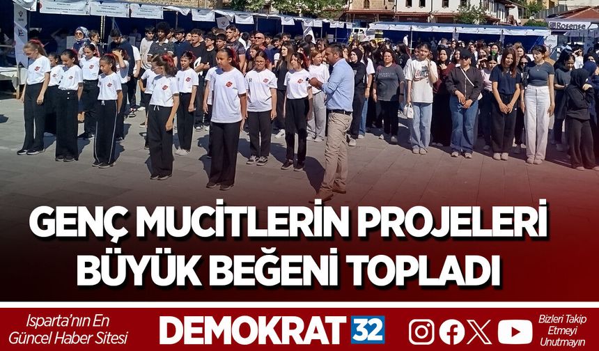 GENÇ MUCİTLERİN PROJELERİ BÜYÜK BEĞENİ TOPLADI