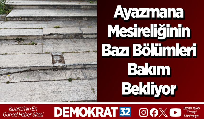 Ayazmana Mesireliğinin Bazı Bölümleri Bakım Bekliyor