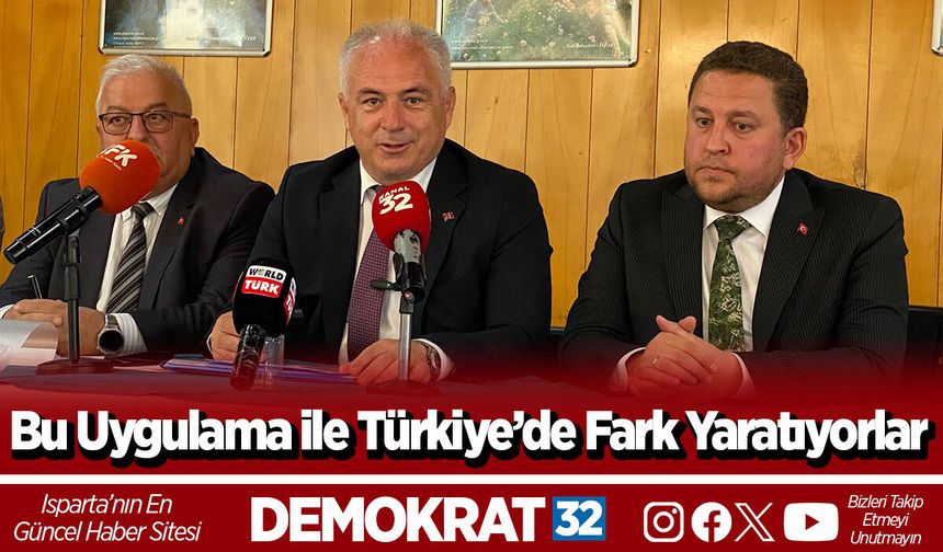 Bu Uygulama ile Türkiye’de Fark Yaratıyorlar